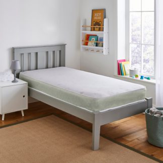 An Image of Fogarty Kids Open Coil Single Memory Foam Mattress White