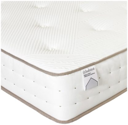 An Image of Habitat Aleta Natural 2000 Pkt Comfort Mattress - Superking