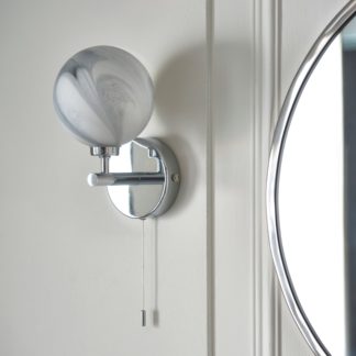 An Image of Utopia Bathroom Wall Light Silver