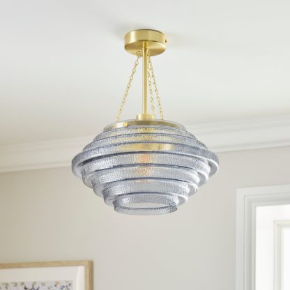 An Image of Kiara Dimmable Pendant Light White