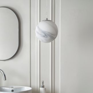 An Image of Utopia Dimmable Bathroom Pendant Light Silver
