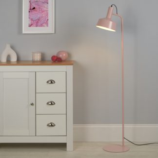 An Image of Metal Floor Lamp - Pink