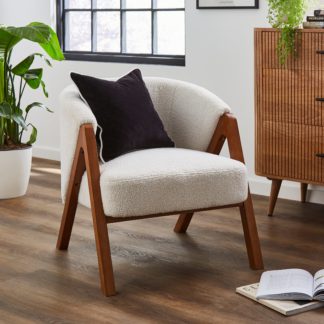 An Image of Paige Accent Chair White
