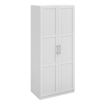 An Image of Sudbury Framed Double Wardrobe White