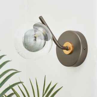 An Image of Molecular Industrial Wall Light Clear