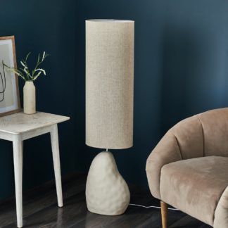 An Image of Shore Light Fauna Statement Floor Lamp - Beige