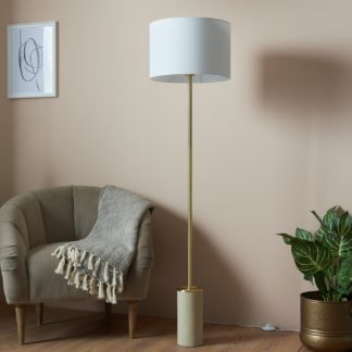 An Image of Shore Light Jaida Statement Floor Lamp - Beige