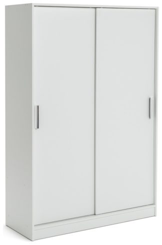 An Image of Argos Home Nova 2 Door Sliding Wardrobe - White