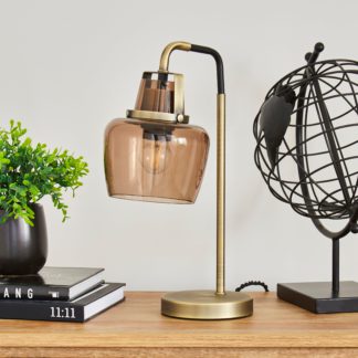 An Image of Auburn Metal Table Lamp MultiColoured