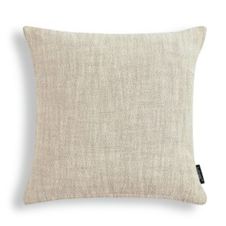 An Image of Habitat Recycled Woven Cushion - Natural - 43x43cm