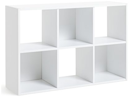 An Image of Habitat Squares 6 Cube Storage Unit - Grey