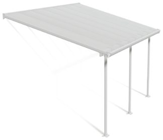 An Image of Palram Feria 3 X 4m Patio Cover- White