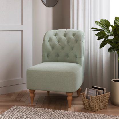 An Image of Chesterfield Armchair Natural