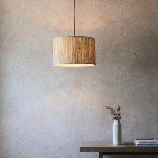 An Image of Vogue Marson Pendant Light Natural