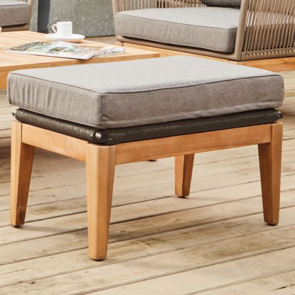 An Image of Honolulu Footstool Grey