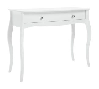 An Image of Argos Home Amelie 1 Drawer Dressing Table - White