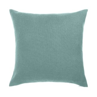An Image of Argos Home Basket Wave Cushion Cover - 2 Pack - Duck Egg