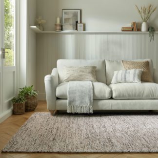 An Image of Churchgate Welby Wool Rug Natural