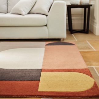 An Image of Bauhaus Abstract Rug MultiColoured