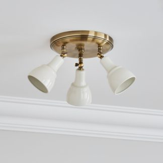 An Image of Wybridge 3 Light Dimmable Spotlight Off-White