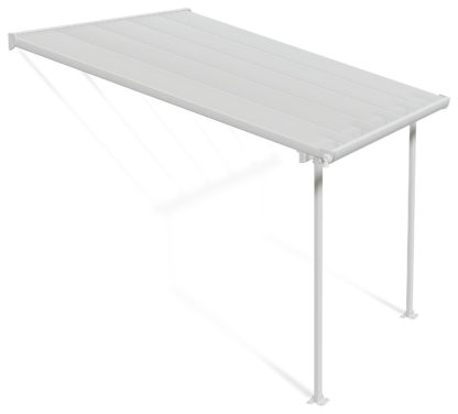 An Image of Palram Feria 3 X 3m Patio Cover - White