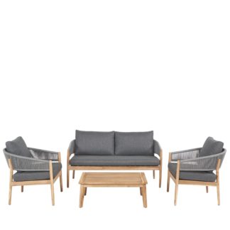 An Image of Denver Lounge Set Grey