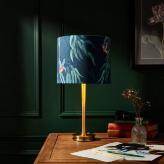 An Image of Kingfisher Metal Table Lamp MultiColoured