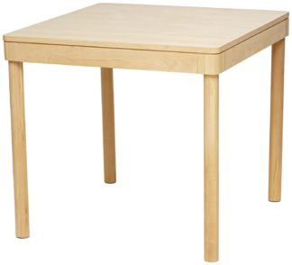 An Image of Habitat Nina Birch Veneer 4 Seater Dining Table - Natural