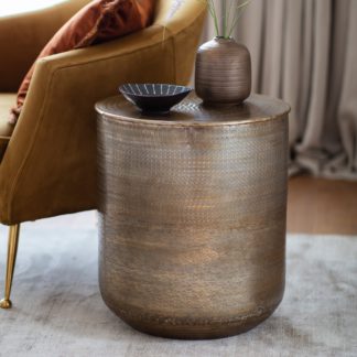 An Image of Arcata Side Table Brass