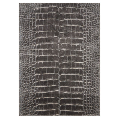 An Image of Charcoal Maxell 9 Rug Black