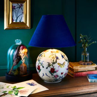 An Image of Kaleidoscope Ceramic Table Lamp MultiColoured