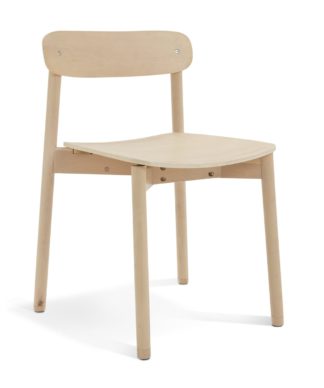 An Image of Habitat Nina Solid Birch Dining Chair - Natural