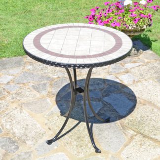 An Image of Henderson 71cm Bistro Table Brown