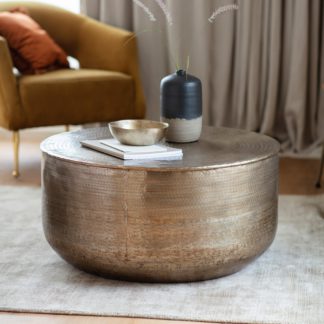 An Image of Arcata Coffee Table Brass