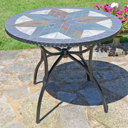 An Image of Memphis 91cm Patio Table Green