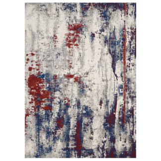 An Image of Maxell 15 Rug White/Blue/Red