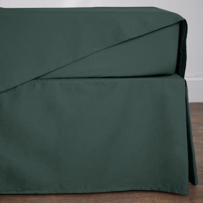 bb02a48164d6e43c5d83708ed9284dbd65c5f60d2e5bb74772ddbaedf2cbfe54.jpg An Image of Pure Cotton Plain Dye Pleated Valance Bottle (Green)