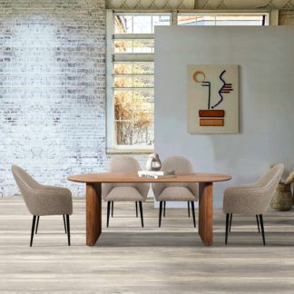 An Image of Indus Valley Zen Dining Table Natural