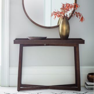 An Image of Baytown Retreat Console Table Brown