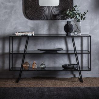 An Image of Patterson Console Table Black