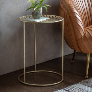 An Image of Menard Side Table Gold