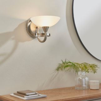 An Image of Vogue Cagney Wall Light Silver