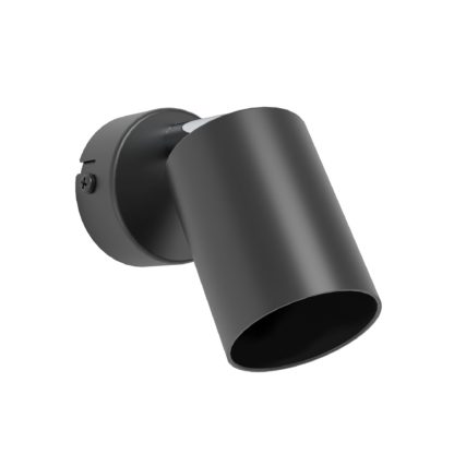 An Image of EGLO Reciso-E Spotlight Black