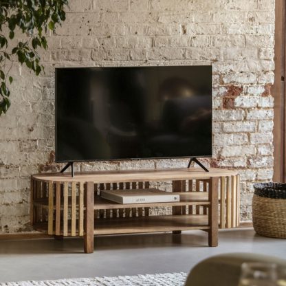 An Image of Vigo TV Stand Natural