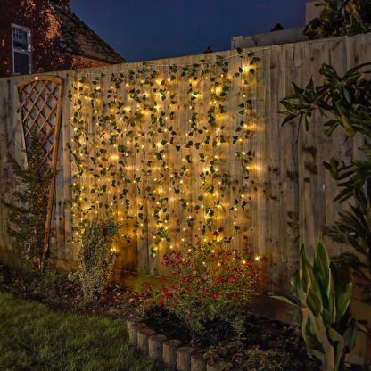 An Image of The Solar Company Botanical Light Curtain