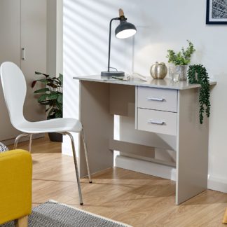 An Image of Panama Grey Desk Grey
