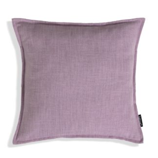 An Image of Habitat Linen Look Cushion - Lilac - 50x50cm