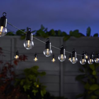 An Image of The Solar Company 40 Festoon Lights - White