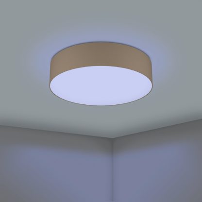 An Image of EGLO Romao-Z Flush Ceiling Light White