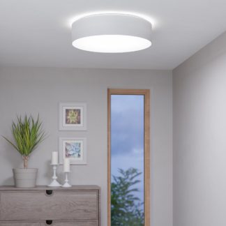 An Image of EGLO Romao-Z Flush Ceiling Light White